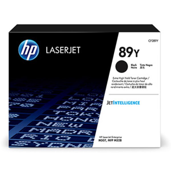 Toner HP CF289Y, HP 89Y černý (20 000 stran)