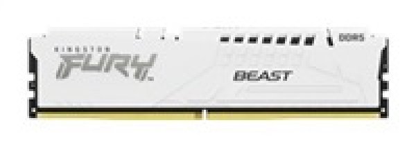 Kingston FURY Beast White/DDR5/16GB/5200MHz/CL40/1x16GB/White