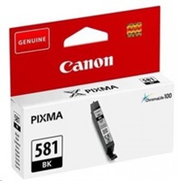 Náplň CANON CLI-581BK, 2106C001 černá (5,6 ml)