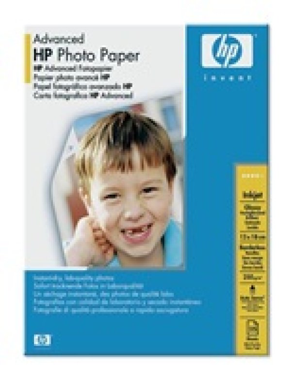 Fotopapír HP 13X18/25 listů Glossy Q8696A