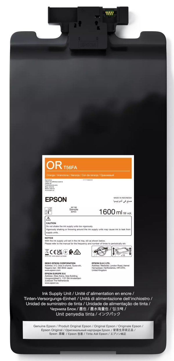 Epson P-Series 64'' Orange IIPS Ink 1600ml