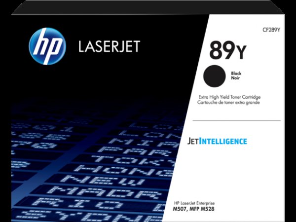 Toner HP CF289Y, HP 89Y černý (20 000 stran)