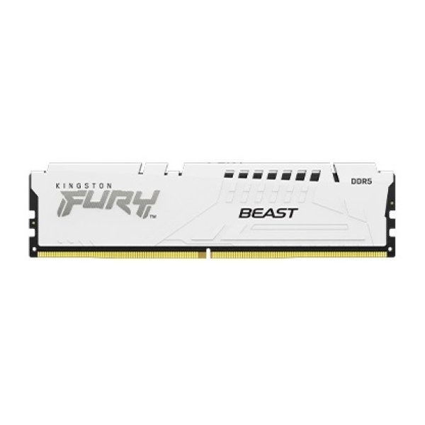 Kingston FURY Beast White/DDR5/16GB/5200MHz/CL40/1x16GB/White