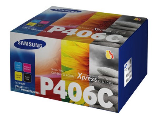 Toner Samsung CLT-P406C SU375A CMYK