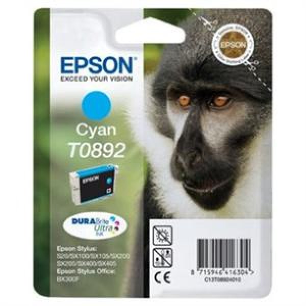 Náplň EPSON C13T08924011 azurová