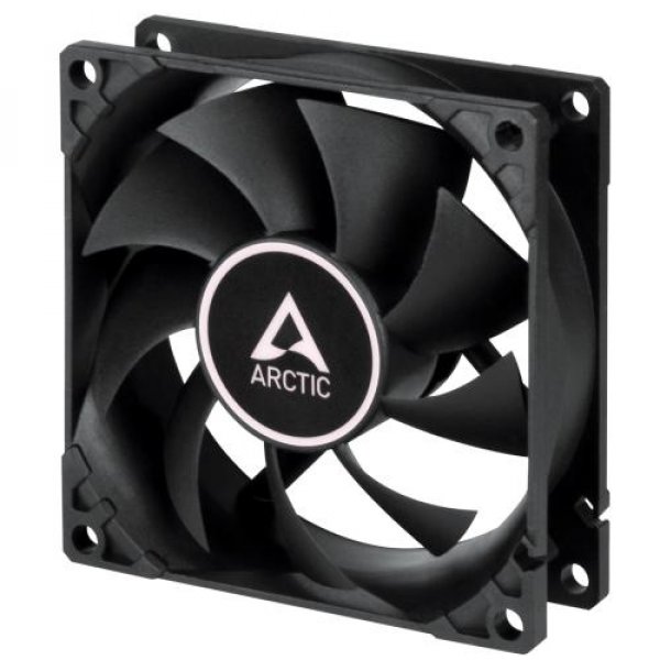 ARCTIC F8 TC black ventilátor - 80mm