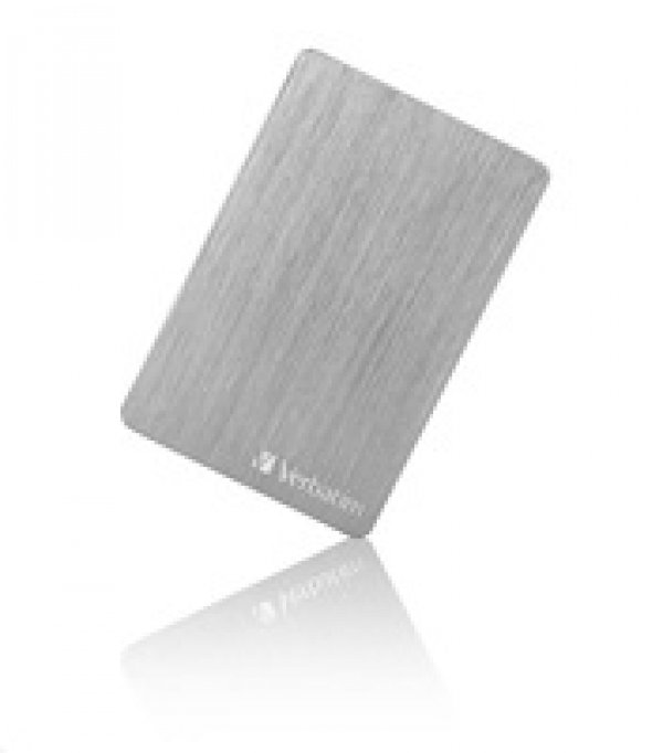 VERBATIM HDD 2.5" 2TB Store 'n' Go ALU Slim Portable Hard Drive USB 3.2, Space gray