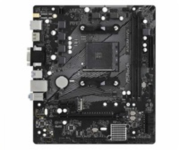 ASROCK MB A520M-HVS (AM4, amd A520, mATX, 2xDDR4 4733+, VGA+HDMI)