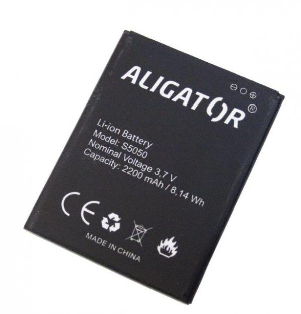 Aligator baterie S5050 Duo, Li-Ion 2200 mAh bulk