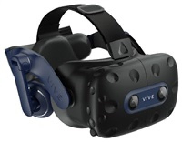 HTC Vive Pro 2 HMD brýle pro virtuální realitu, 2x 2448x2448px 5K rozlišení, 120Hz, FOV 120°, černá/modrá