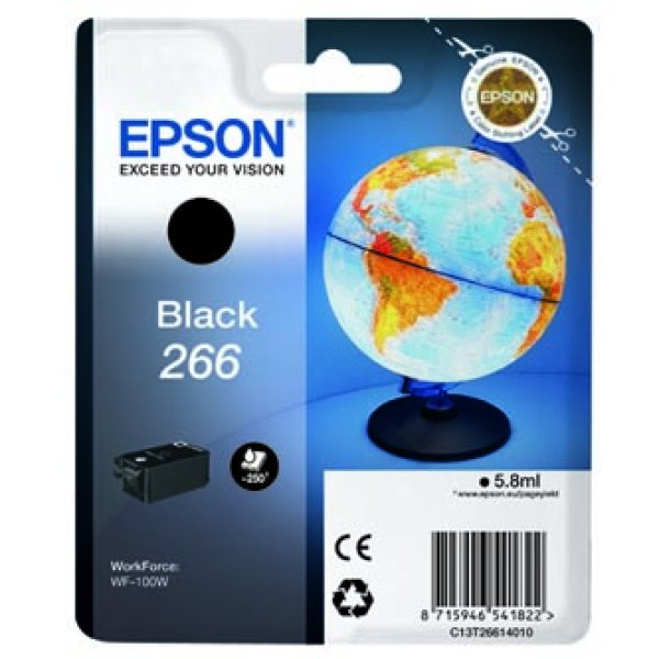 Náplň EPSON C13T26614010, 266 černá (5,8 ml)