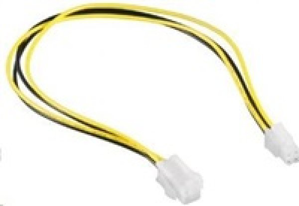 Kabel CABLEXPERT prodloužení ATX 4-pin, 30cm