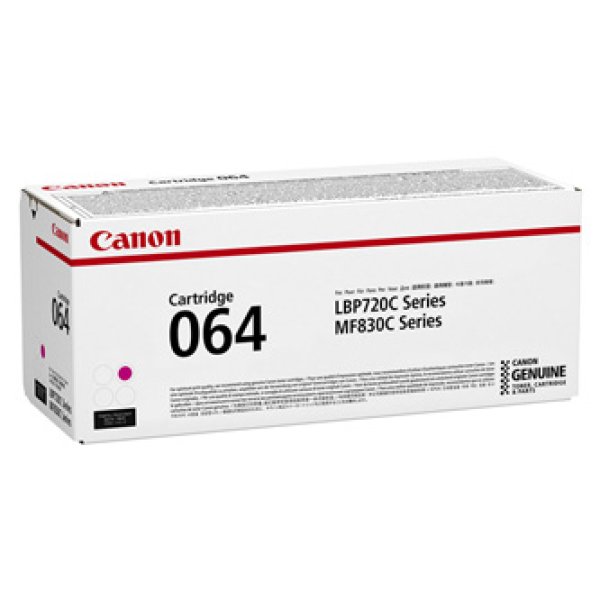 Toner CANON CRG 064M, 4933C001 purpurový (5 000 stran)