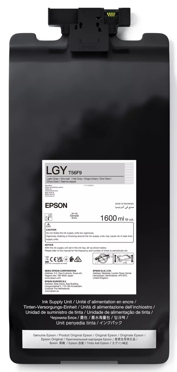 Epson P-Series 64'' Light Gray IIPS Ink 1600ml