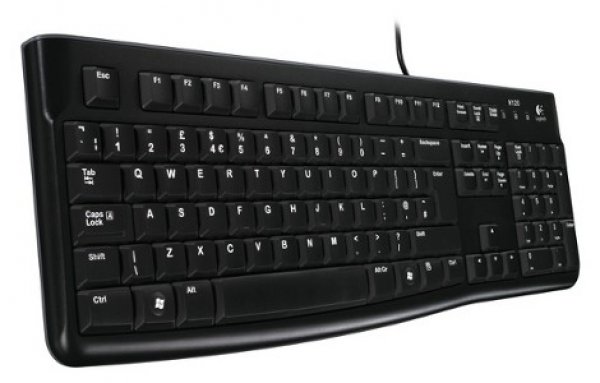 Klávesnice Logitech Keyboard K120 for Bus, CZ 