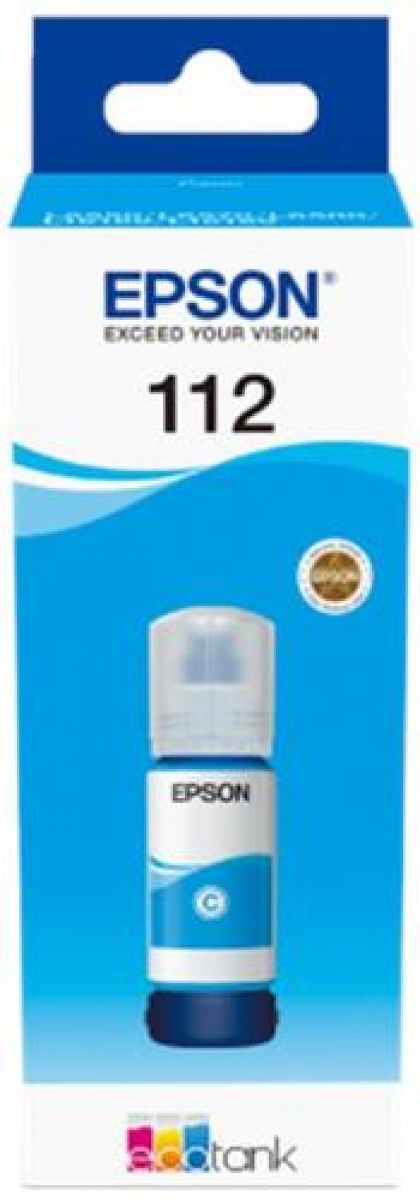 Náplň EPSON C13T06C24A, 112 azurová (70 ml)