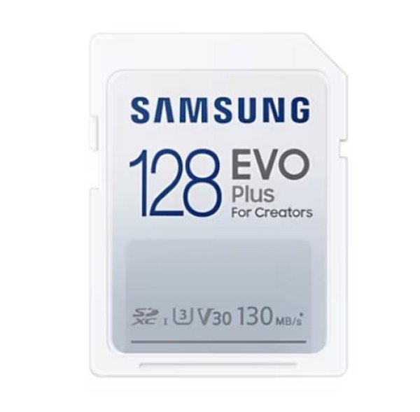 Samsung EVO Plus/SDXC/128GB/130MBps/UHS-I U3 / Class 10