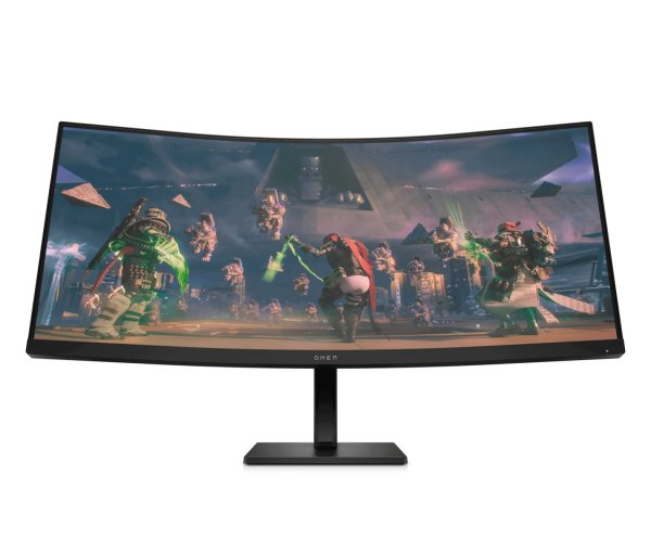 LCD HP OMEN 34c; curved VA 34" 86,4 cm; WQHD 3440x1440; 1ms; 165 Hz; 400 nits;2xHDMI;DP;VESA