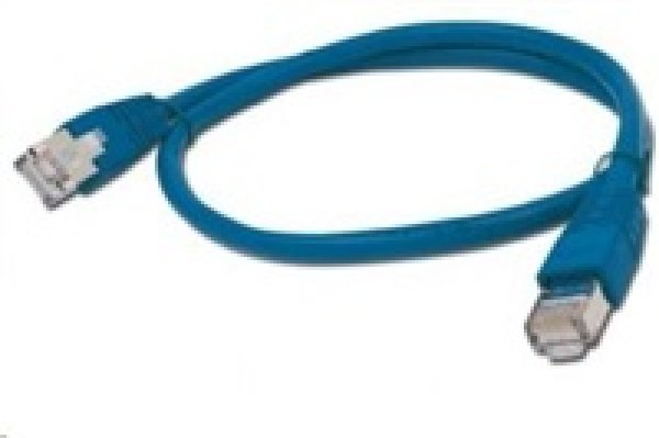 GEMBIRD kabel patchcord CAT6 stíněný FTP 1m, modrý