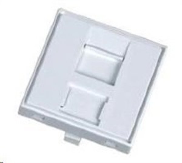 Modul neosazený 1x RJ45, 45x45 mm s prachovkou