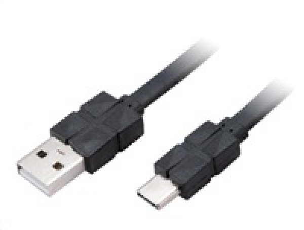 AKASA kabel PROSLIM USB 2.0 Type-C na Type-A, 30cm