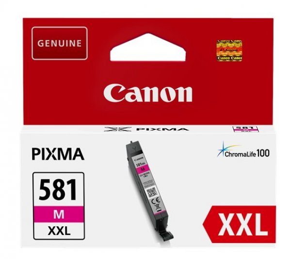 Náplň CANON CLI-581XXL, 1996C001 purpurová (11,7 ml)