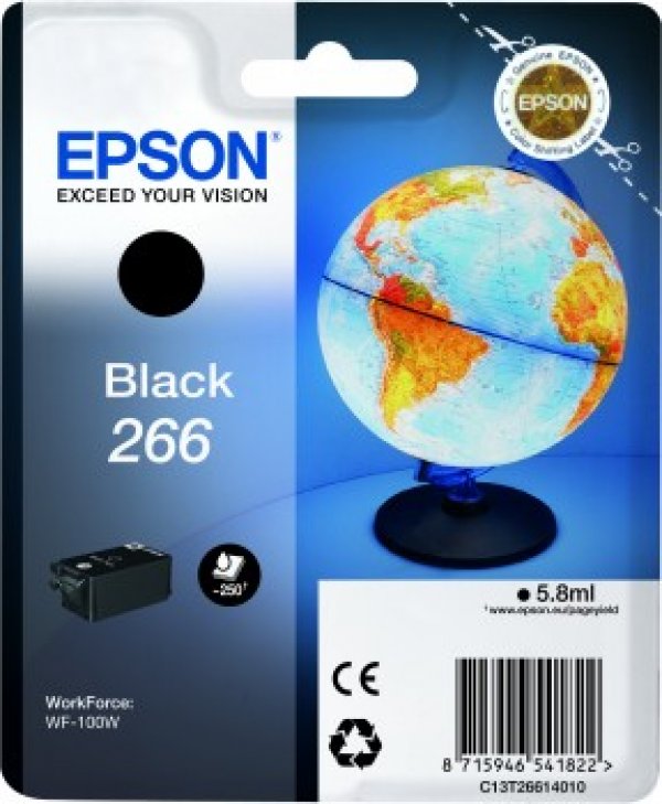 Náplň EPSON C13T26614010, 266 černá (5,8 ml)