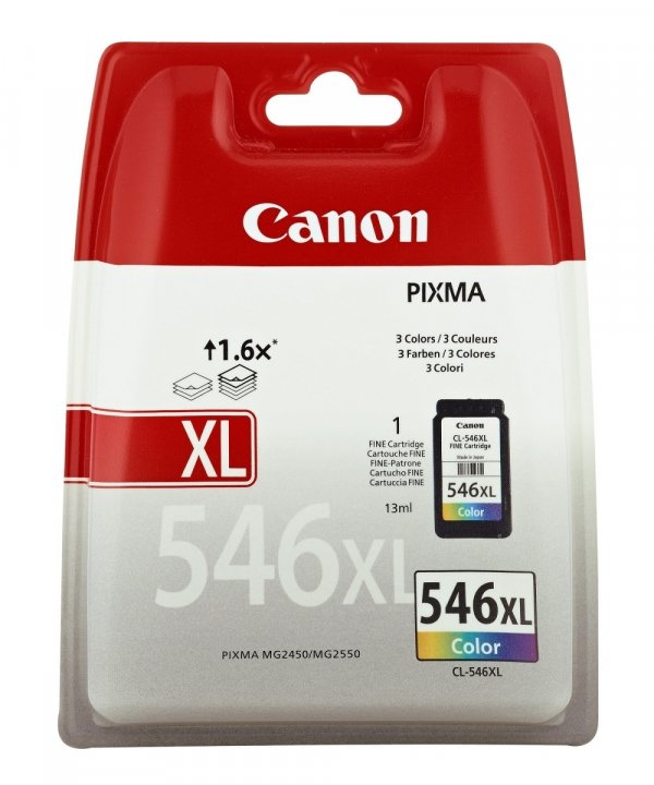 Náplň CANON CL-546XL, 8288B001 barevná (300 stran)