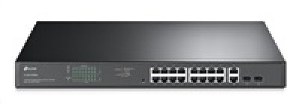 TP-Link CCTV Easy Smart switch TL-SG1218MPE (16xGbE, 2xGbE/2xSFP combo, 16xPoE+, 250W)