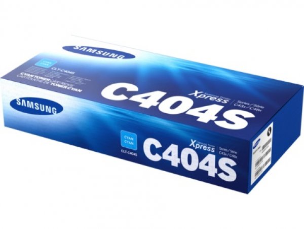 Toner SAMSUNG CLT-C404S, ELS azurový (1 000 stran)