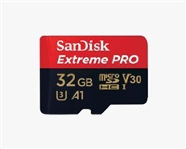 SanDisk Extreme PRO/micro SDHC/32GB/100MBps/UHS-I U3 / Class 10/+ Adaptér