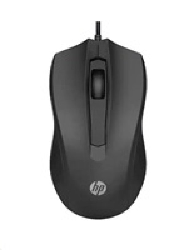 HP 100/Kancelářská/Optická/Drátová USB/Černá