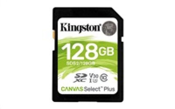 KINGSTON SD card SDXC 128GB Canvas Select Plus