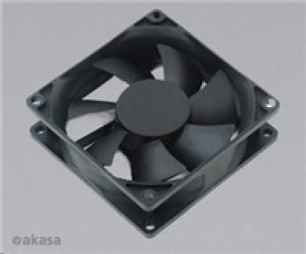 ventilátor Akasa - 8 cm - Paxfan - černý