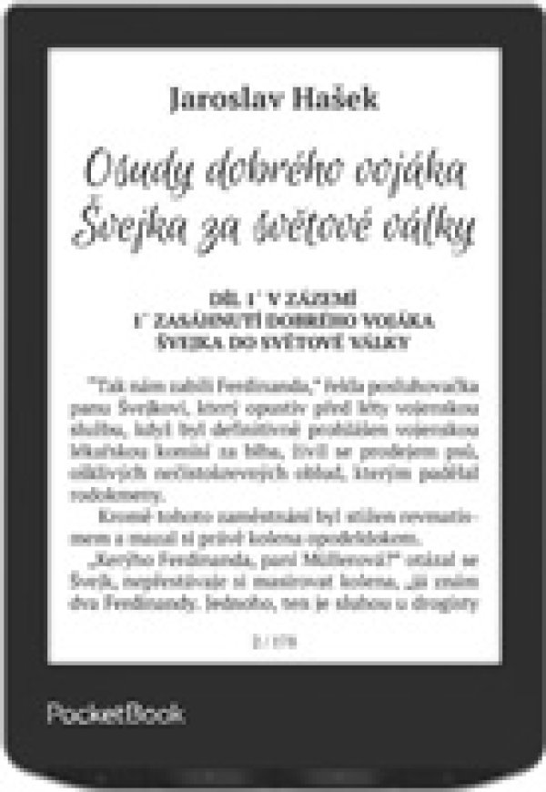 E-book POCKETBOOK 629 Verse Mist Grey, šedý