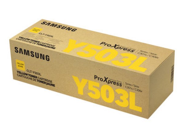 Toner SAMSUNG CLT-Y503L žlutý (5 000 stran)