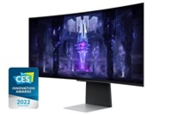 SAMSUNG MT LED LCD Gaming Smart Monitor 32" Odyssey G8 Neo - OLED QHD, prohnutý,1000R,240Hz, 0,1ms,BT,Wifi,Pivot