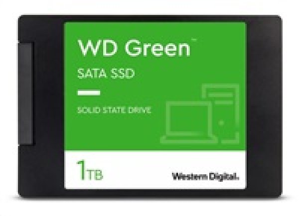 WDC GREEN PC SSD WDS200T2G0A 2TB 2.5" 7mm (545MB/s, SSD, SLC)