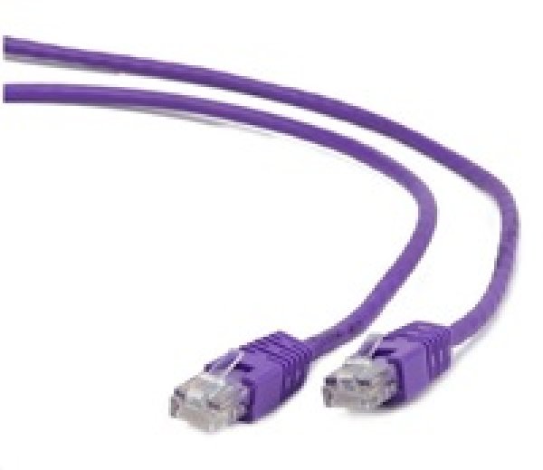 GEMBIRD kabel patchcord Cat5e UTP 0,5m, fialový