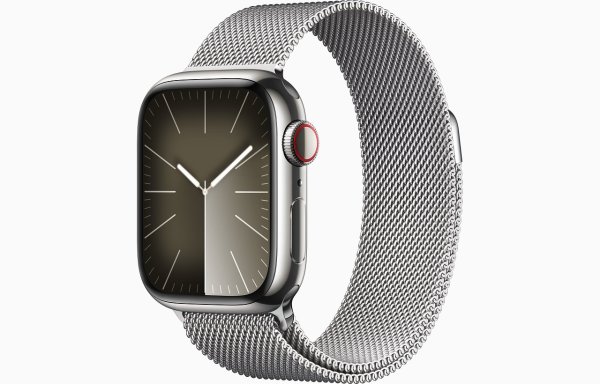 Watch S9 Cell, 45mm Silver Steel/Silver Milan.Loop