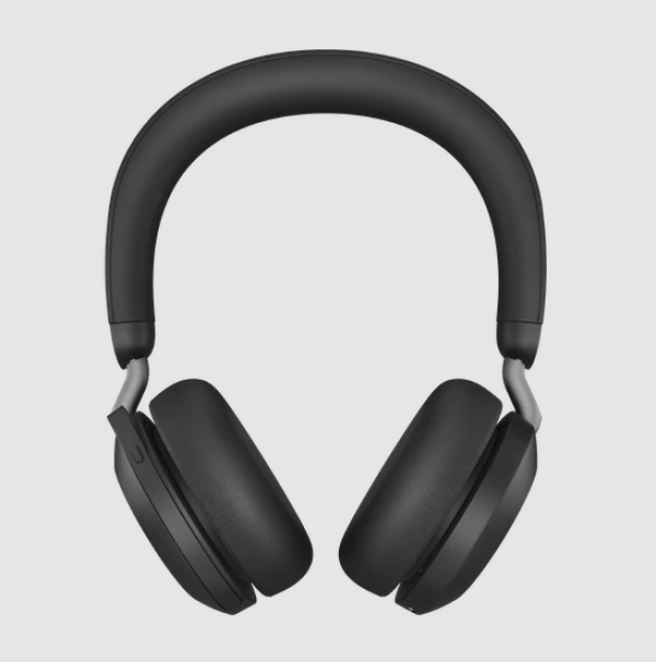 Jabra Evolve2 75/Stereo/ANC/USB-C/BT/Bezdrát/MS/Černá