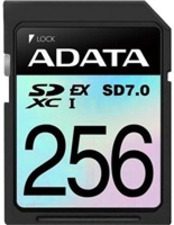 ADATA SDXC karta 256GB Express, PCIe Gen3, UHS-I, C10, V30, (R:800/W:700 MB/s)