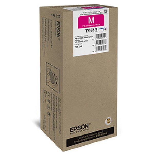 Náplň EPSON C13T974300, XXL purpurová (735,2 ml)