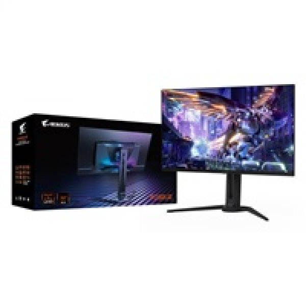 GIGABYTE LCD - 32" Gaming monitor AORUS FO32U2 UHD, 3840 x 2160, 240Hz, 250cd/m2, 0.03ms, 2xHDMI 2.1, 1xDP, OLED