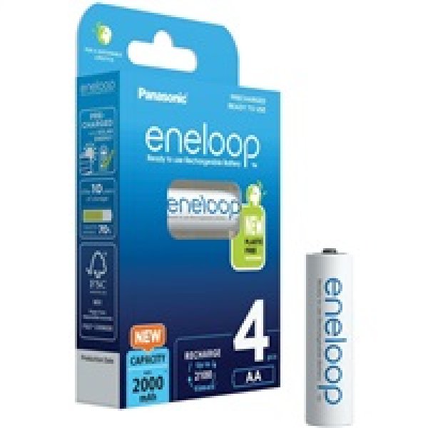 PANASONIC HR6 AA 3MCCE/4BE ENELOOP N, 2000 mAh (Blistr 4ks)