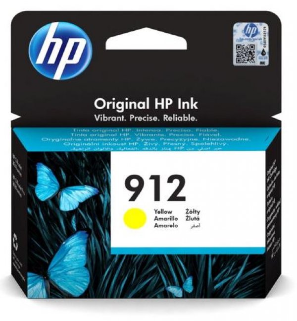 Náplň HP 912, 3YL79AE žlutá (315 stran)