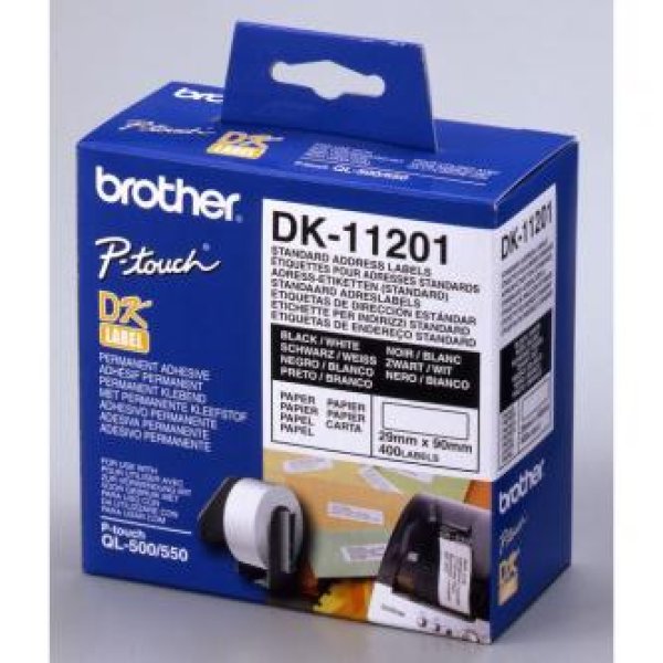 Papír role Brother 29 mm x 90 mm DK-11201 (DK11201)