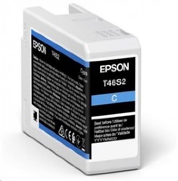 Náplň EPSON C13T46S200 azurová (25 ml)