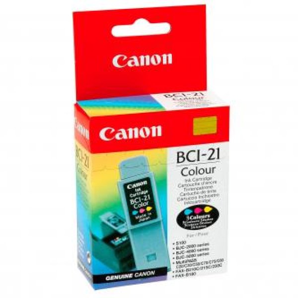 Náplň Canon BCI-21C barevná blistr