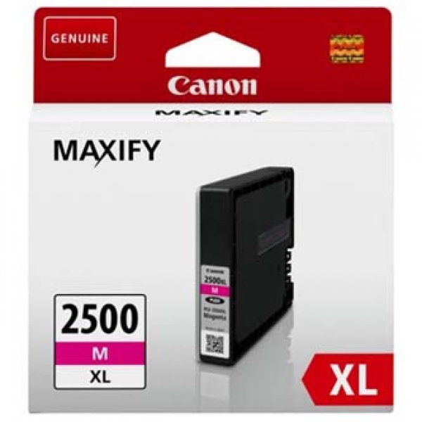 Náplň CANON PGI-2500XL, 9266B001 purpurová (19,3 ml)